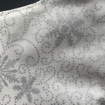 新作大人のホワイトクリスマス会社でもOK大きいサイズ＊ハンドメイドマスク＊