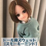 ◯ドール用スウェット【スモーキーミント】