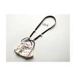 マスクストラップ ブラック マスクコード パール