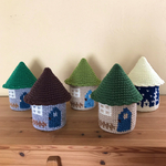 さんかく屋根のおうち(大) 小物入れ