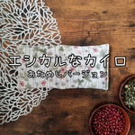 【エシカルなカイロ(おためしバージョン)】 セミオーダー あずき よもぎ 薬膳 カイロ 温浴 アイピロー