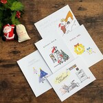 ５枚組クリスマスポストカード