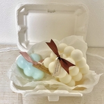 色・香り・リボン選択可能＊ボンボンキャンドル