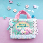 [ﾐﾆﾐﾆサイズ]シャカシャカ ♡ ファスナー付きトート