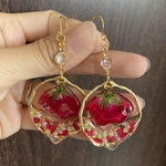薔薇ピアス［送料無料］