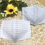 女性用立体ガーゼマスク♪２枚セット！