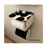 ☆大人気！☆トイレットペーパーホルダーカバー 「COW」★同柄★
