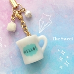 【初登場！】マグカップでホッと一息 ♡ ホットコーヒー !!《HELLO！》☆イヤホンジャック / ストラップ