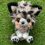 ＊yaefutia様オーダー品 ふわもこ あみぐるみ ワンちゃん(チワワ)＊