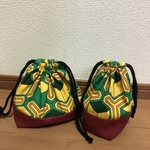 送込　冨岡義勇　お弁当袋　小物袋