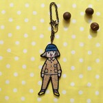 バッグチェーン「おかっぱちゃん」