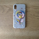 *受注製作*ミナペルホネン*sand rose*ピンクミックス*mina perhonen*iPhoneケース*iPhoneカバー*スマホケース*スマホカバー