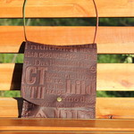  01 ◇斜め掛け＊チョコレートな「スマホbag」◇ 