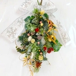 『早割クリスマス』おうちクリスマス＊一番人気のスワッグの手作りキット＊森のクリスマススワッグ