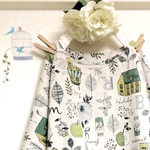 再入荷‼️在庫限り。北欧 〜葉っぱとお花とお家♪〜えんぴつタッチ。