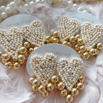 ハート×ゴールド♡ピアス