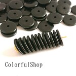 12×2mm  木製 ディスク ビーズ 
