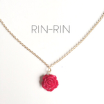 Flower necklace (バラ)