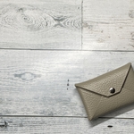 ✉L.A.N's  CCB  leather case ✉【牛革　グレージュ系】