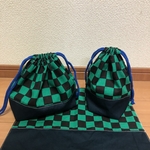 送込　和柄　ランチ3点セット