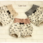 再販△ﾘﾎﾞﾝ△かぼちゃﾊﾟﾝﾂ△size80△グレー