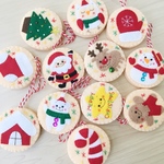 ◆クリスマスオーナメント◆ ガーランド サンタクロース  フェルト