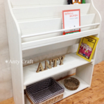 konnatu88様オーダーメイド品　絵本棚（面出し3段+棚2段）