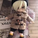 オビツ11 ダップルコート キャラメル色
