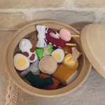 フェルトのおでん。