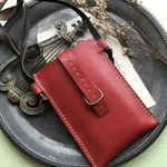 レザーiPhoneケース＊ミニポシェットRed
