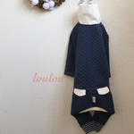 イタグレ服♪  小雪キルト　ロンパース