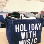 デニム stock tote
