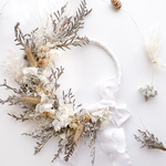 Antique dry flower wreath & mobile #1   ニュアンスカラー　ドライフラワーリース　ドライフラワーモビール　ガーランド 