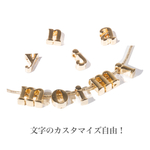 イニシャルネックレス　５文字