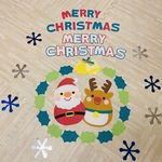 クリスマスの壁面飾り　リース