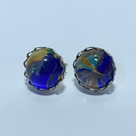 ピアス スクリューブルー