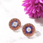 チェコガラスボタン22mm【2個】