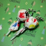 棒付きキャンディ イヤリング ピアス クリスマス限定 