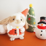 あなたにプレゼント配ります♪うさぎサンタでクリスマス☆セット