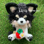 ＊lucky612様オーダー品 ふわもこ あみぐるみ ワンちゃん(チワワ)＊