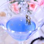 にゃんこちゃん星空の旅★オーシャンブルー★アクセサリートレー