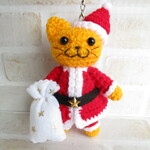 ☆miofioremiki様　オーダー品☆～クリスマス・サンタ猫【やまぶき】