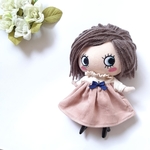 コーデュロイのワンピース　イーマリーちゃん　サイズ　お洋服　