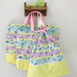 ●送料0🦄裏もかわいいユニコーン🦄×ミントグリーンの3点set【レッスンバッグ✴︎シューズ入れ✴︎体操服入れ】