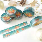 トナカイのクリスマスマスキングテープ