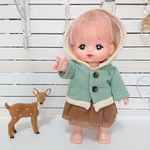 メルちゃん めるちゃん レミンちゃん ソランちゃん 服  人形 着せ替え  フード パーカー