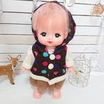 メルちゃん めるちゃん レミンちゃん ソランちゃん 服  人形 着せ替え  フード パーカー