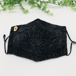 #新作 ♪秋、冬ウールガーゼ刺繍マスク