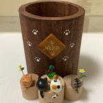 再販　足跡だらけの鉛筆立て