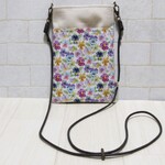  ◆再販◆ リバティ シンクオブミー ピンク タナローン×帆布 スマホ ポシェット サコッシュ  